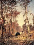 Polenov, Vasily In the Park- The Village of Veules in Normandy oil painting picture wholesale